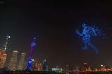 L'année 2020 célébrée par 2000 drones à Shanghai