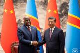 Guerre à l’Est: Tshisekedi salue la position exprimée par la Chine pour le retour de la paix au pays