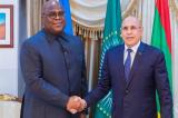 Félix Tshisekedi félicite son homologue mauritanien Cheikh Ghazouani pour sa réélection