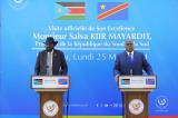 Crise dans l’Est de la RDC : les présidents Félix Tshisekedi et Salva Kiir appellent à la relance des processus de paix de Nairobi et de Luanda