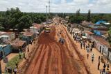 Route Mbuji-Mayi - Kananga : En séjour en Rdc, le DG de Samcrete très satisfait de l’évolution des travaux