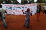 Nord-Ubangi : les militants de Lamuka ont marché contre Malonda et la réforme de la justice à Gbadolite