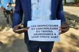 Kinshasa : pour leur non prise en charge par le gouvernement depuis 2023, les inspecteurs du travail nouvellement recrutés dans la rue ce lundi 22 juillet