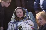 Espace : l'équipe russe qui a tourné le premier film en orbite est de retour sur Terre 