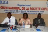L’IRDH demande au Conseil de sécurité de l’ONU d’exercer la pression sur Kinshasa pour libérer les prisonniers politiques