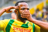 France/D1 : “Je dédie mon premier but avec le FC Nantes à l’Est de la RDC qui est agressée” (Meschak Elia)