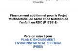 Plan d'engagement environnemental et social (Version mise à jour) du projet PMNS