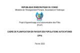 Cadre de Planification en Faveur des Populations Autochtones du Projet d'Apprentissage et d’Autonomisation des Filles (PAAF)