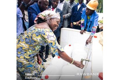 Infos congo - Actualités Congo - -Difficulté d’accès à l’eau potable : Rawbank à la rescousse de la population kinoise et du Kongo central