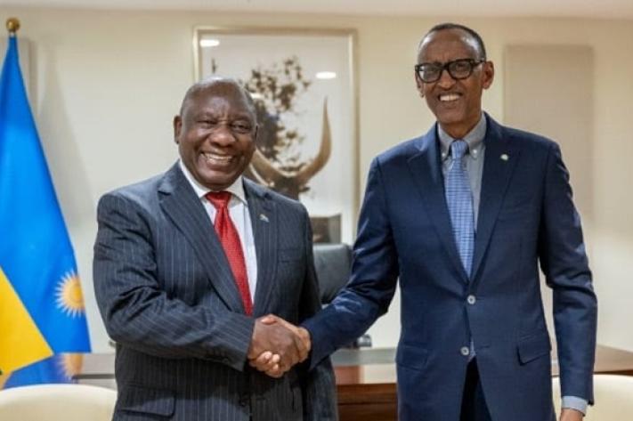 RDC-Rwanda : Cyril Ramaphosa encourage une solution politique