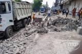 Kinshasa : les travaux de construction des avenues colonel Ebeya, Tombalbay et TSF vont bon train (Reportage)