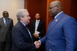 Est de la RDC : « Ce problème sera résolu s’il existe une unité africaine efficace » (Antonio Guterres)