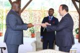 Les Ambassadeurs de Cuba, du Brésil et de Turquie présentent leurs lettres de créance au Président Félix Antoine Tshisekedi 