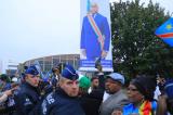 Bruxelles : quelques combattants manifestent contre l’arrivée de Félix Tshisekedi