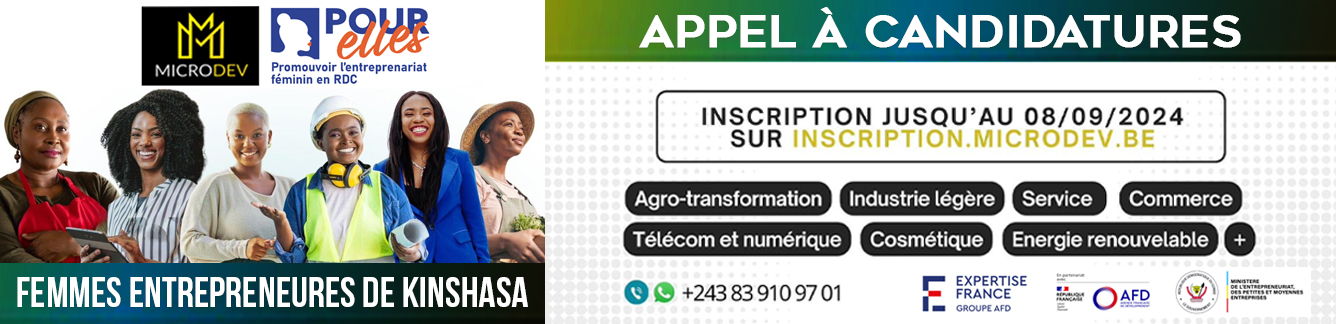 Infos congo - Actualités Congo - MICRODEV - Appel à candidature - 17/08/2024